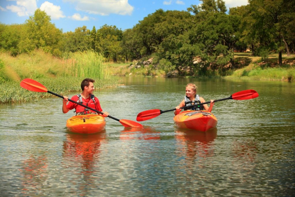 Caliterra, summer activities, kayaking