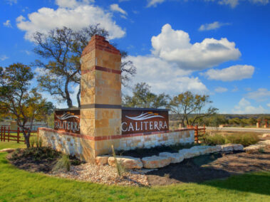 Caliterra Community signage